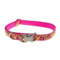 Sassy Dog Wear Passion Flowers Pink Dog Collar Small PASSION FLOWER PINK2-C